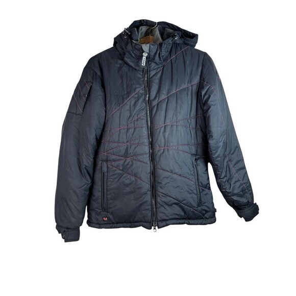 ROXY Y2K Endurance Series Snowboarding Jacket Black Pink Full Zip Women’s Size M - Picture 1 of 11